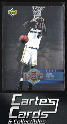 Chris Webber 1993-94 Upper Deck Holojams #H28 Golden State Warriors Rookie HOF - Image 1 of 2