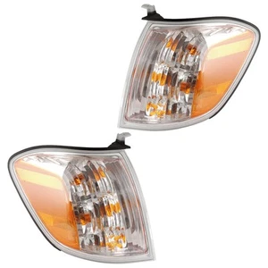 Corner Turn Signal Lights Pair Set for 05-07 Toyota Sequoia/05-06 Tundra Dbl Cab - Picture 1 of 1