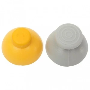 Joystick Set For Nintendo GameCube Controller, Yellow Gray Cap - Picture 1 of 1