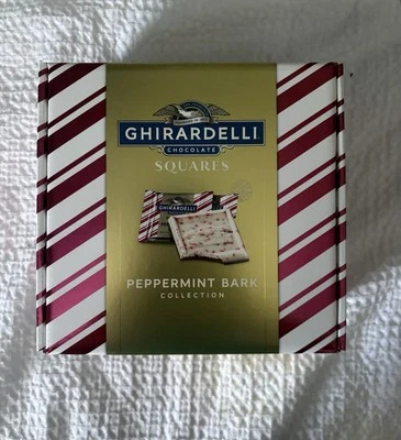 Ghirardelli Peppermint Bark Collection Box, Milk & Dark Chocolate - 60 Pieces