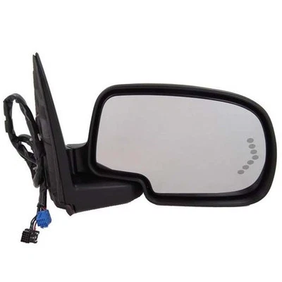 For Silverado Pickup Truck Power Heated w/Signal Puddle Lamp Mirror Right Side Q - Imagen 1 de 3
