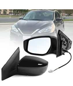 Rétroviseur électrique pour Nissan Sentra 2013-2019 côté conducteur rabattable manuel NI1320238 - Photo 1/5