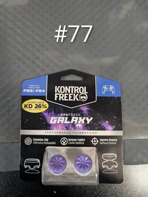 Controlador Thumbstick Purple Galaxy Kontrol Freek 1 Mid Rise 1 High Rise PS4/PS5 Foto 1 de 3