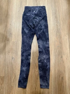 Lululemon Align Pant 28" *Diamond Dye Asphalt Grey True Navy Sz 2 - Picture 1 of 9
