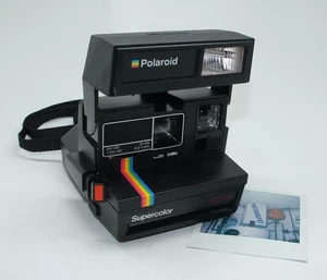 Fotocamera istantanea Polaroid Supercolor 635 CL - utilizza pellicola 600 moderna - testata e ottime condizioni - Foto 1 di 5