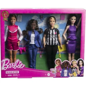 Barbie Career of the Year Dolls | 4 Sports-Themed Leaders Gift Set - Picture 1 of 4