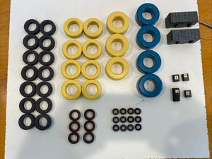 [45pc] Toroid Core, Powder Iron various sizes for power magnetics/inductor.B33-2 - Picture 1 of 8