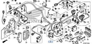 2011-2013 HONDA RANCHER TRX420FPM WIRING HARNESS 32100-HP5-A61 - Bild 1 von 3