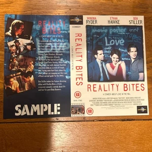 Reality Bites VHS Art Sleeve u.k Sample  - Bild 1 von 1