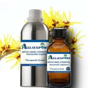 PURE WITCH HAZEL ESSENTIAL OIL Hamamelis virginiana NATURAL HERBAL - Picture 1 of 3