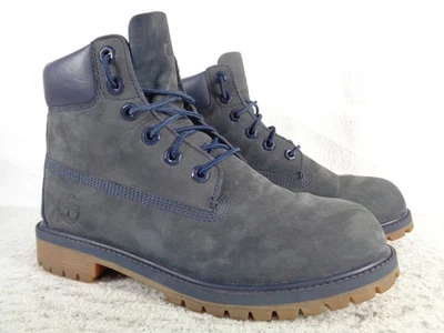 Timberland Botas Clásicas Niños US 6 3793A Azul Nubuck Primaloft Aislante 200G Foto 1 de 4