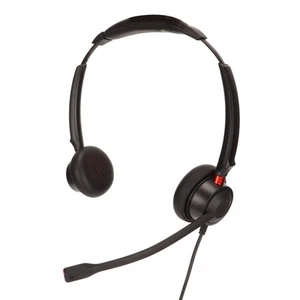 Biurowy zestaw słuchawkowy Dual Ear ENC Aktywna redukcja szumów Regulowana głośność Mute Con CB - Zdjęcie 1 z 22