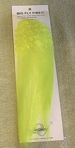Big Fly Fiber #832 Neon Fl Yellow   Fly-Tying Material - Picture 1 of 1