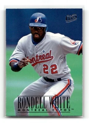 1996 Fleer Ultra #238 Rondell White Montreal Expos BASEBALL - Image 1 of 2