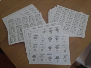 Statis Pro Baseball Cards - PRINTED AND PERFORATED - Any Major League Season - Picture 1 of 2