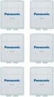 Panasonic Akku-Aufbewahrungskoffer (BQ-CASE6SA) mit 4AA oder 5AAA Kapazität (6er-Pack)
