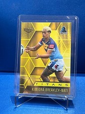 2022 NRL ELITE - MOJO - YELLOW DIAMOND KIMIORA BREAYLEY-NATI - TITANS #18/62