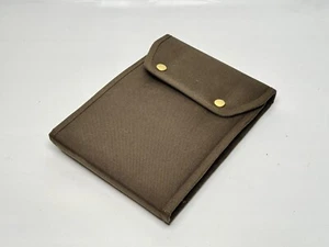 Vintage Roll up Canvas Tool Carry Holder Pliers Organizer Bag Handy Pouch - Picture 1 of 2