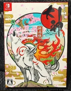 Nintendo Switch Okami HD Remaster Zekkeiban Sachi Shirabe Limited Edition Japan - Picture 1 of 10