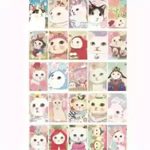 SET cancelleria cartolina gatto da 25 SPEDIZIONE GRATUITA VELOCE 5,6 pollici per 3,7 pollici ciascuna - Foto 1 di 2