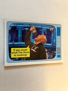 the rock 2012 heritage “the superstar speaks” wwe insert wrestling card - Picture 1 of 2