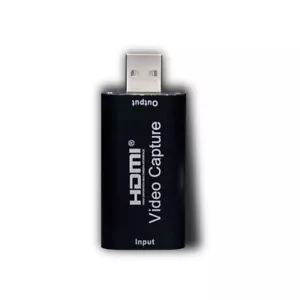 HDMI to USB Video Capture Card 1080P Recorder Phone Game Video Live Streaming - Picture 1 of 4