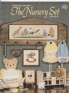 The Nursery Set, Canterbury Designs, Cross Stitch Pattern - Foto 1 di 2