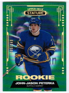 21/22 2021 UPPER DECK STATURE HOCKEY BASE/ROOKIE GREEN CARDS 1-200 U-Pick List
