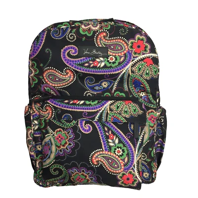 Vera Bradley Lighten Up Grande Laptop Backpack Kiev Paisley Large Multi Pockets - Image 1 of 4