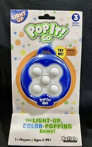 Pop It Go - the Original Light up - Colorful Pattern Popping Game for Kids and F