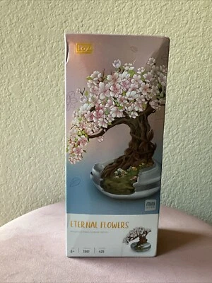 Loz Mini Blocks "Eternal Flowers Cherry Blossom Tree" (No. 1661 426 Pieces)"New" - Image 1 of 4