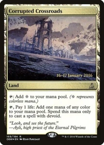 MTG Corrupted Crossroads Oath of the Gatewatch Prerelease Promos Near Mint F - Imagen 1 de 1