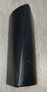 Fendi glasses case Black Hard Faux Leather Eyeglasses And Cleaning Cloth - Picture 1 of 10