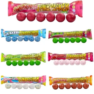 Jawbreakers ZED Candy Sweets 6 confezioni palline tutti i gusti - 4 confezioni 24 Jawbreakers - Foto 1 di 26