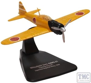 AC092 Oxford Diecast 1:72 Mitsubishi A6M2 Imperial Japanese Navy Mitsubushi A6M2 - Picture 1 of 1