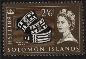 BRITISH SOLOMON ISLANDS 1965 2/6 MINT UNHINGED (A25028) - Picture 1 of 1