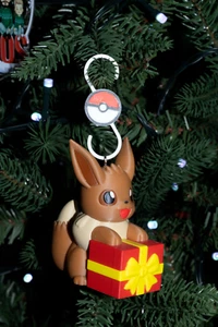 3d Printed Pokemon Christmass Tree Ornament Figure With PokeBall Hook MultiColor - Picture 1 of 32