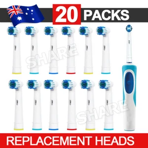 20x Electric Toothbrush Heads For Oral B Compatible Replacement Brush Precision - Picture 1 of 12
