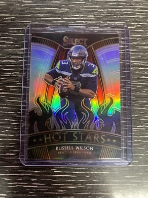 2020 Panini Select Hot Stars Silver Russell Wilson #HS18 7AG - Image 1 of 2