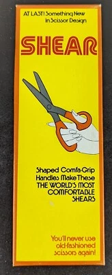 Shear 8" Interpur Stainless Comfa Grip Comfort Japan Scissors - New w/ Box It - Image 1 of 3