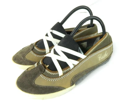 Cushe Endless Rush Shoes Womens Size 7 Brown Suede Casual Comfort Slip On Flats - Image 1 of 4