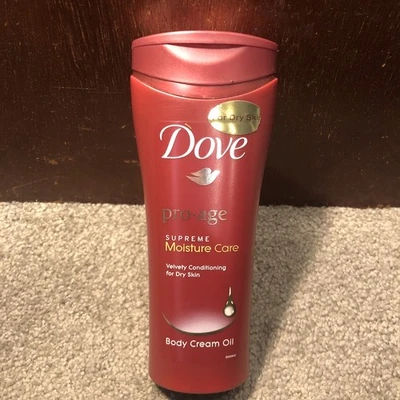 Dove Pro Age Supreme Moisture Care Body Cream Oil for Dry Skin, 8.5oz - image 1 of 4