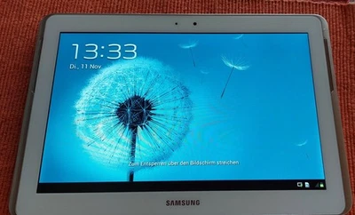 Samsung Galaxy Tab 2 10.1" 16GB, GT-P5100 weiß - Bild 1 von 4
