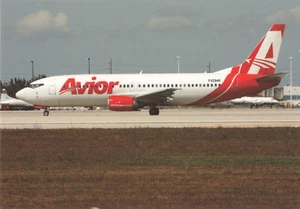 Postal Aerolínea Avior Airlines B737-401 YV2946 KPB Publicación AP1. - Imagen 1 de 2