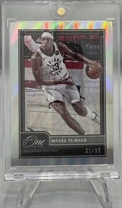 Panini One and One SP/99 #22 2020-21 Myles Turner Indiana Pacers - Imagen 1 de 2
