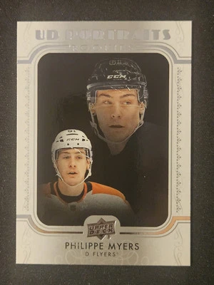 19-20 Upper Deck Philippe Myers Rookie UD Portraits 🚨🚨🚨 Toronto Maple Leafs  - Image 1 of 2