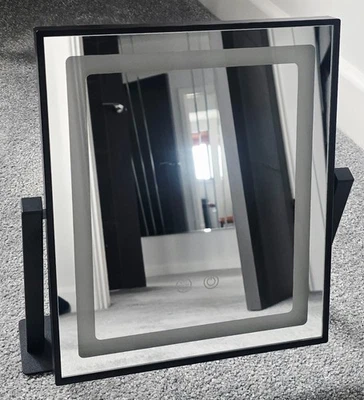 Beautiful Dimmable Dressing Table Make Up Mirror optional usb 3 colour LED Light - Image 1 of 4