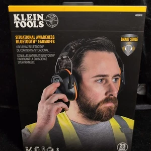 Klein Tools AESEM1S Situational Awareness Bluetooth® Earmuffs New in Box - Picture 1 of 8