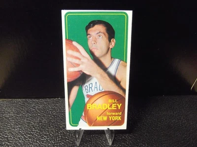 1970-71 Topps Basketball #7 BILL BRADLEY NEW YORK KNICKS EXCELLENT A2 - Image 1 of 2