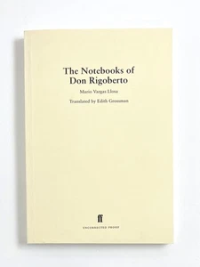 Mario Vargas Llosa, Edith Grossman / NOTEBOOKS OF DON RIGOBERTO Proof 1st 1998 - Imagen 1 de 3